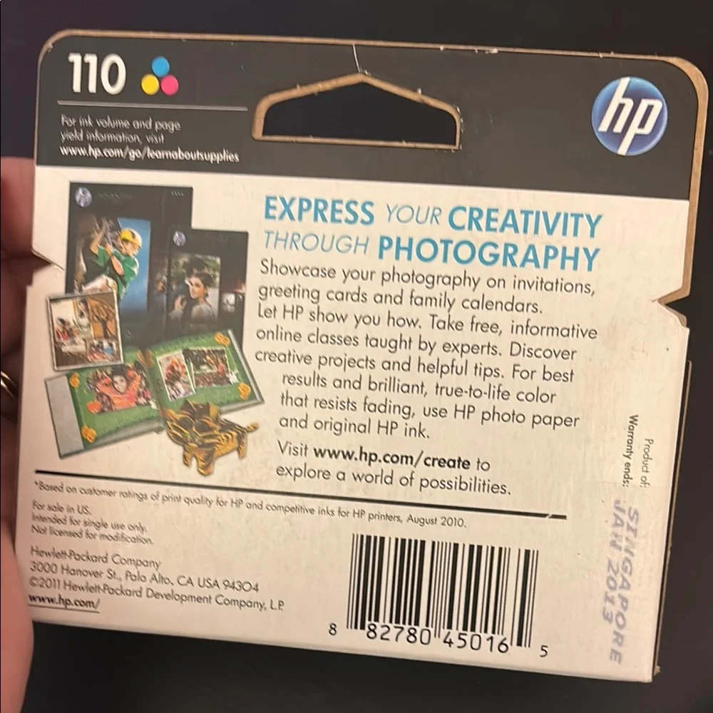 HP Blue and Black Internal Components